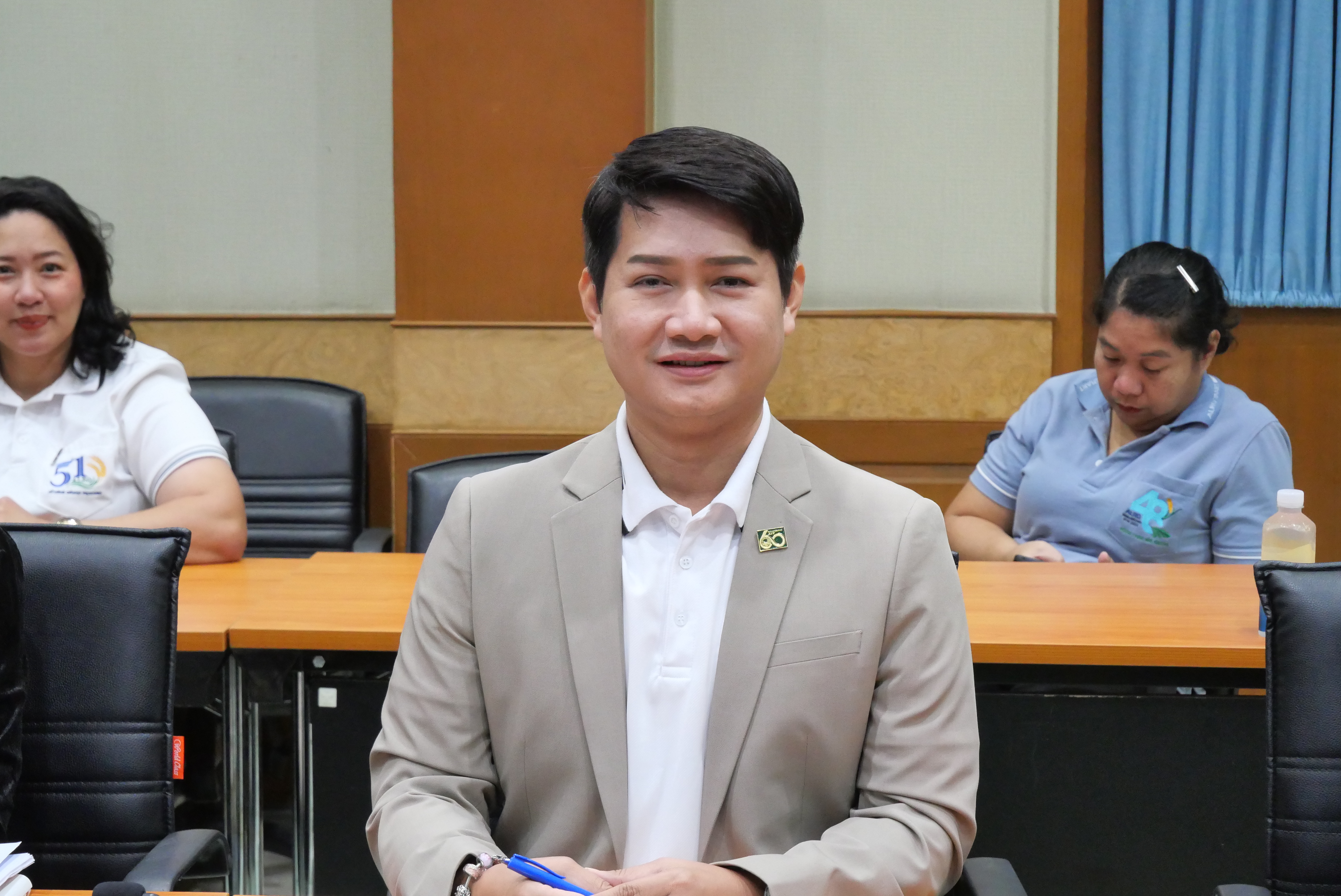 title - สำนักบริหารกองทุน ประชุมหารือและเสวนา “มองย้อนงานปีงบประมาณ 2569 ร่วมคิดวางแผนงานปีงบประมาณ 2570” 